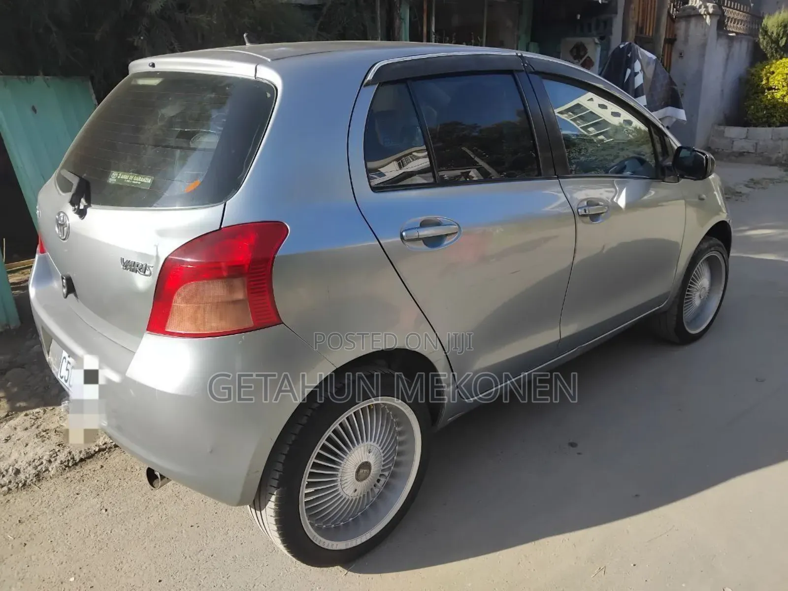Toyota Yaris 2007 Silver