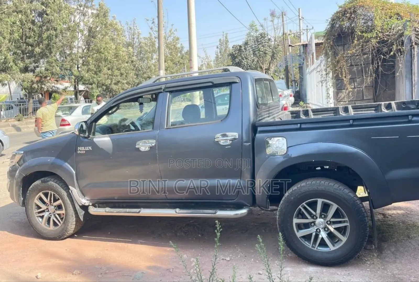 Toyota Hilux 2.5 D-4D Double Cab 2008 Gray