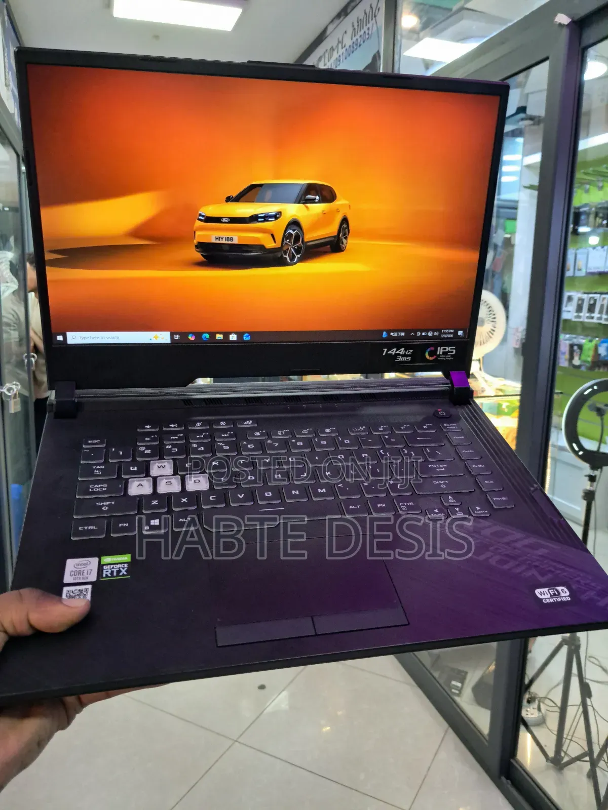 New Laptop Asus ROG Strix G15 16GB Intel Core I7 SSD 512GB