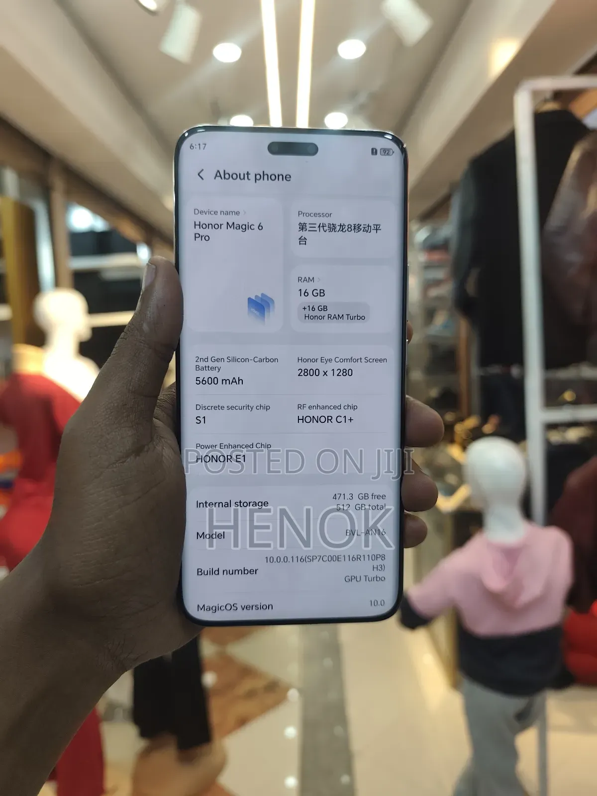 New Honor Magic6 Pro 512 GB