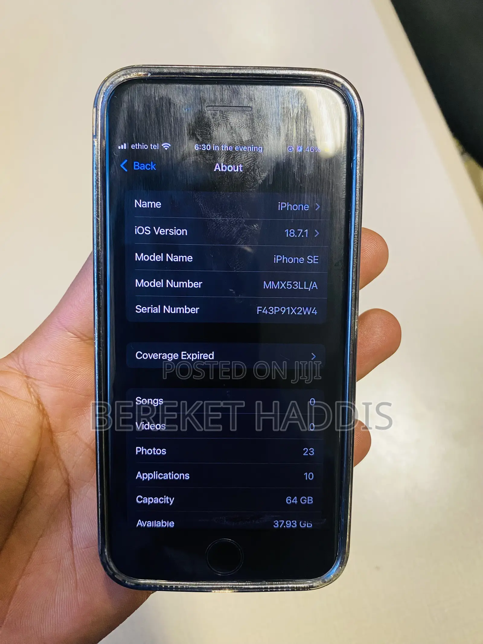 Apple iPhone SE (2022) 64 GB Blue