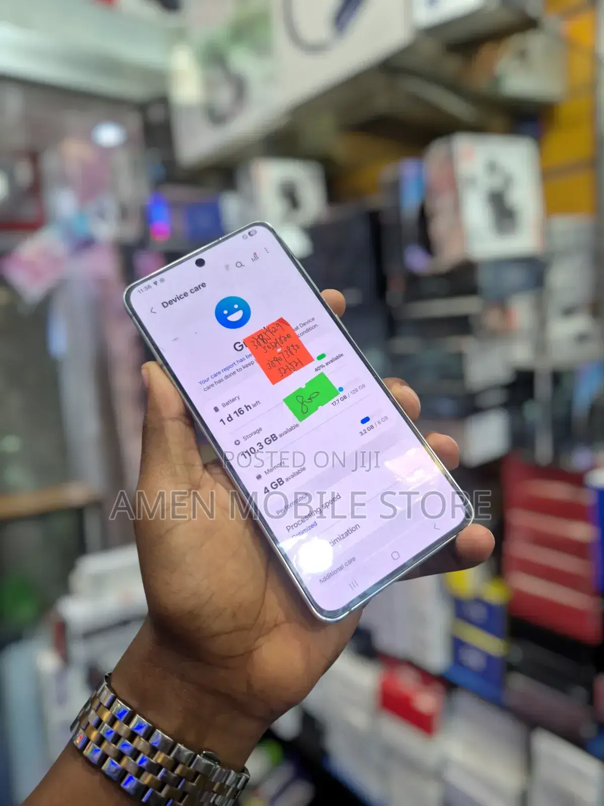 New Samsung Galaxy S21+ 5G 128 GB Silver