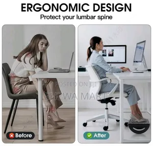 Foot Rest for Under Desk at Work - Ergonomic Foot Stools for Undeer