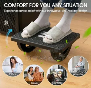 Foot Rest for Under Desk at Work - Ergonomic Foot Stools for Undeer