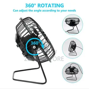 Usb Mini Desk Fan: ቀዝቃዛ አየር በሄዱበት ቦታ - ኃይል ቆጣቢ ፋን!