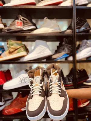 Air Jordan 1 Mid Se Brown Baslate Oatmeal Fashion Mid Boots