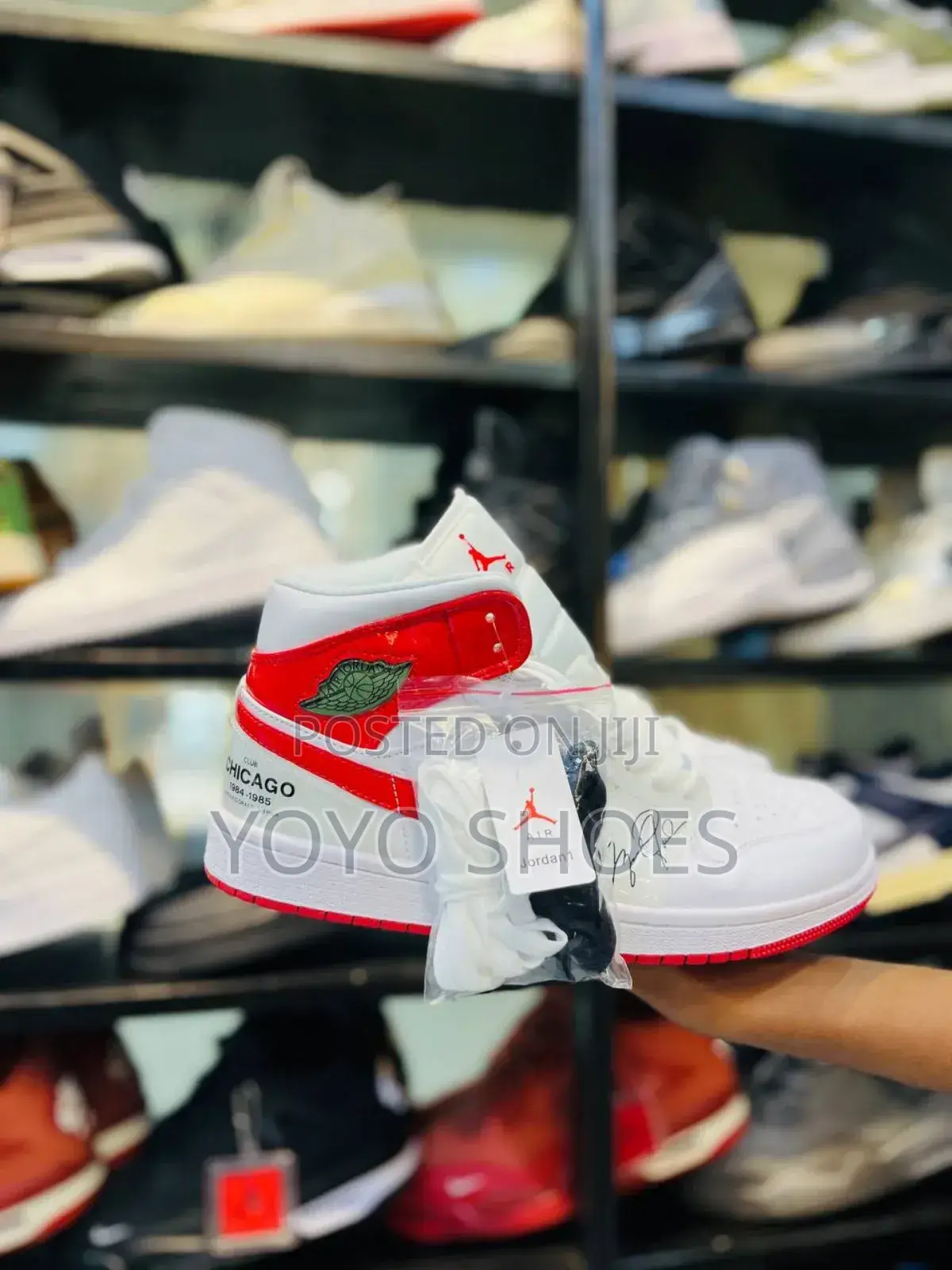 Air Jordan 1 Mid Chicago Bulls Fashion Half Boots