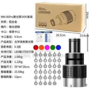 Bowens Mount Photography Studio Conical Optical Snoot for Godox Jinbei