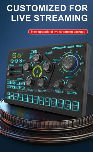 Live Sound Card Usb Sound Mixer Professional Audio Mixing Console