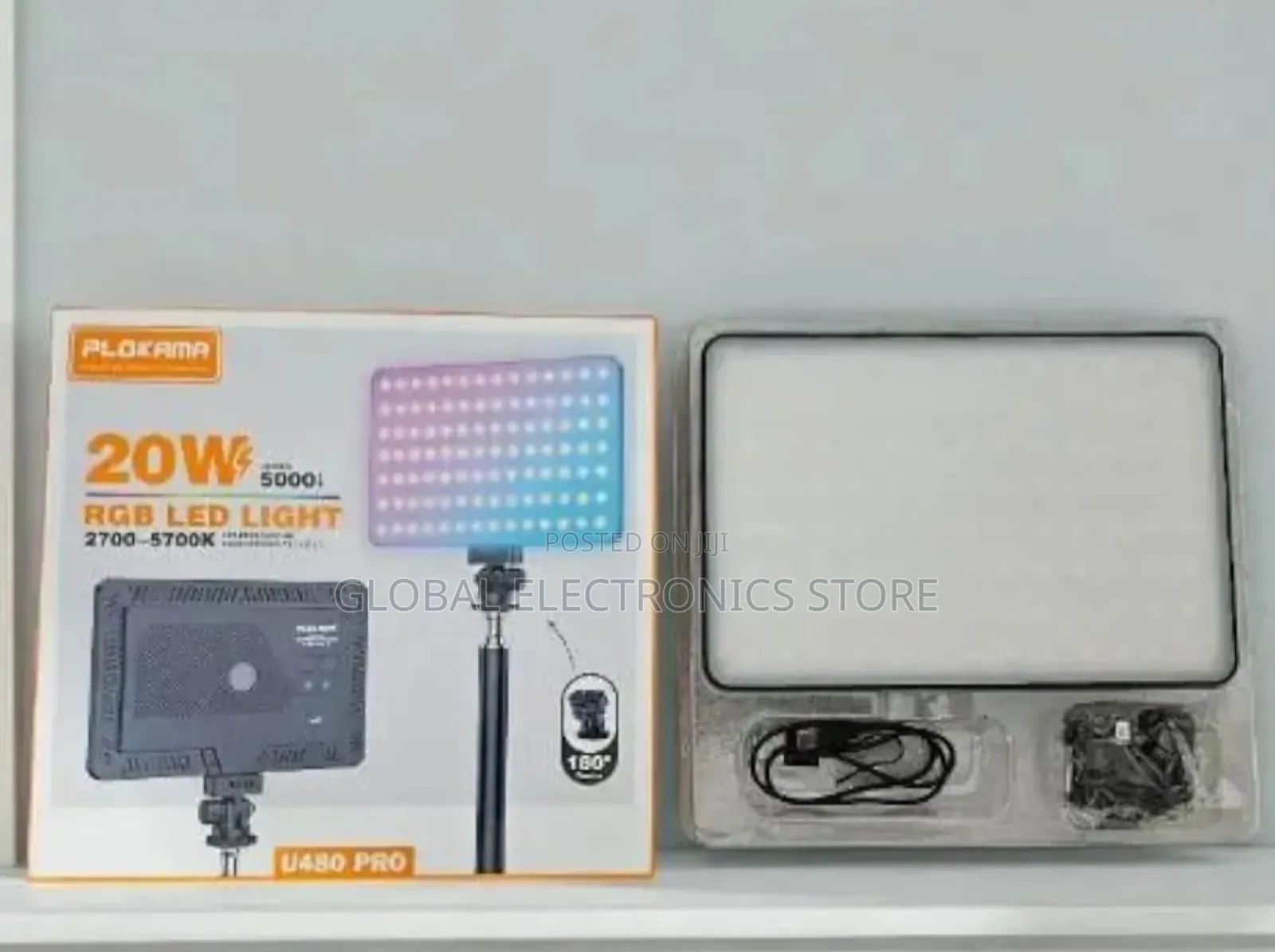 Plokama Rechargeble 20w Photography Flash Light