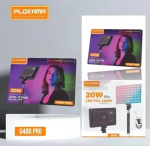 Plokama Rechargeble 20w Photography Flash Light