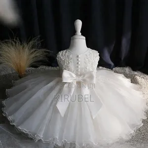 Luxury Baby Girl Dress – Lace Bodice | Made by Dyk |Made to Order|