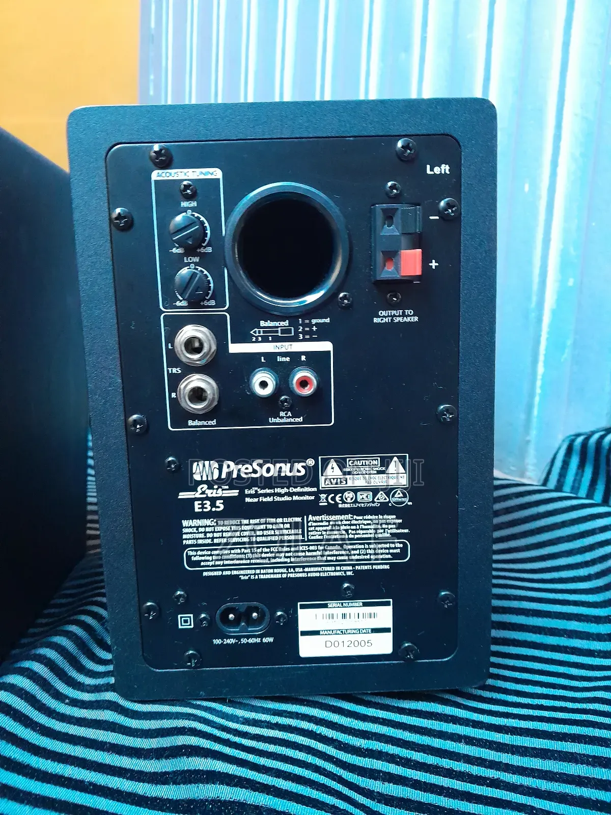 Presonus Eris E3.5 Studio Monitors (Pair) - Pc/Home Studio Speakers