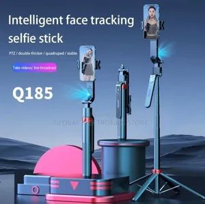 Auto Face Tracking Gimbal Tripod - 360° Rotating Smart Shooting Holder