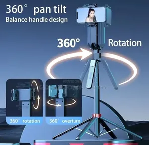 Auto Face Tracking Gimbal Tripod - 360° Rotating Smart Shooting Holder