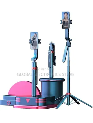 Auto Face Tracking Gimbal Tripod - 360° Rotating Smart Shooting Holder