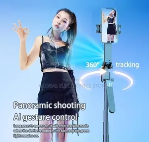 Auto Face Tracking Gimbal Tripod - 360° Rotating Smart Shooting Holder