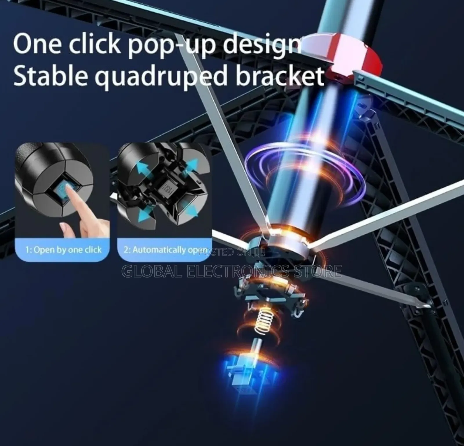 Auto Face Tracking Gimbal Tripod - 360° Rotating Smart Shooting Holder