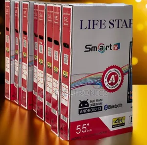 Life Star 55"Inch A+Panel Smart Tv
