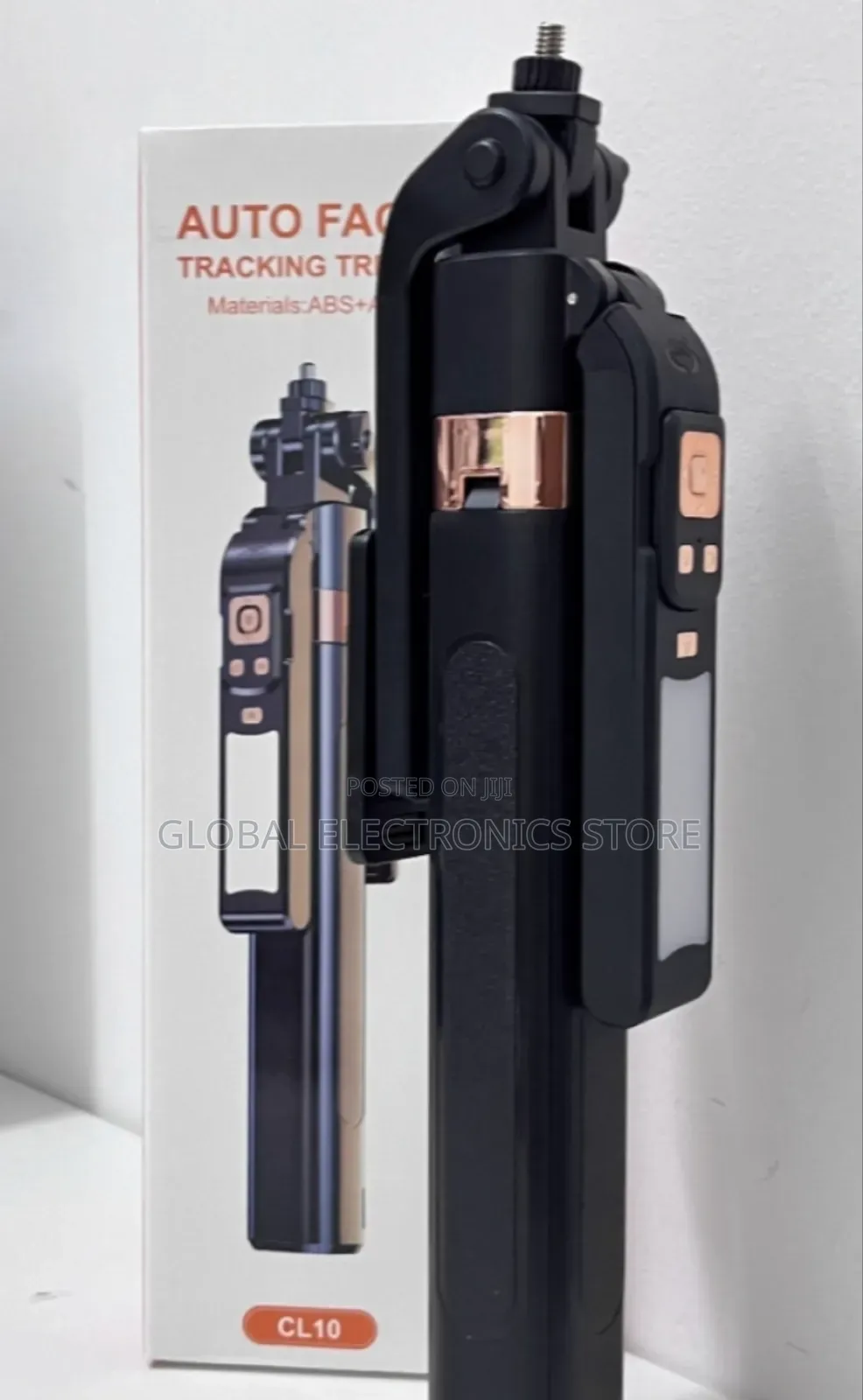 Auto Face Tracking Quadrangular Gimbal Tripod(Max 1.80 Meter)ለስልክ ለካሜራ