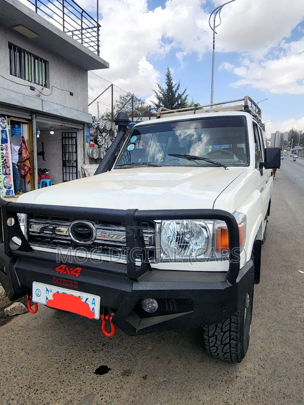 Toyota Land Cruiser II 3.0 TD 1994 White