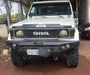 Toyota Land Cruiser 1990 White