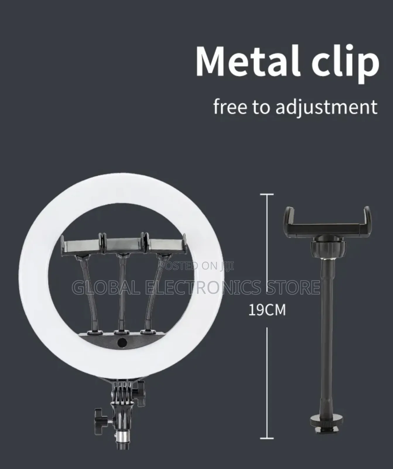 Jmary 14 Inch Fm-14r Professional Dimmable Led Light Ring Light