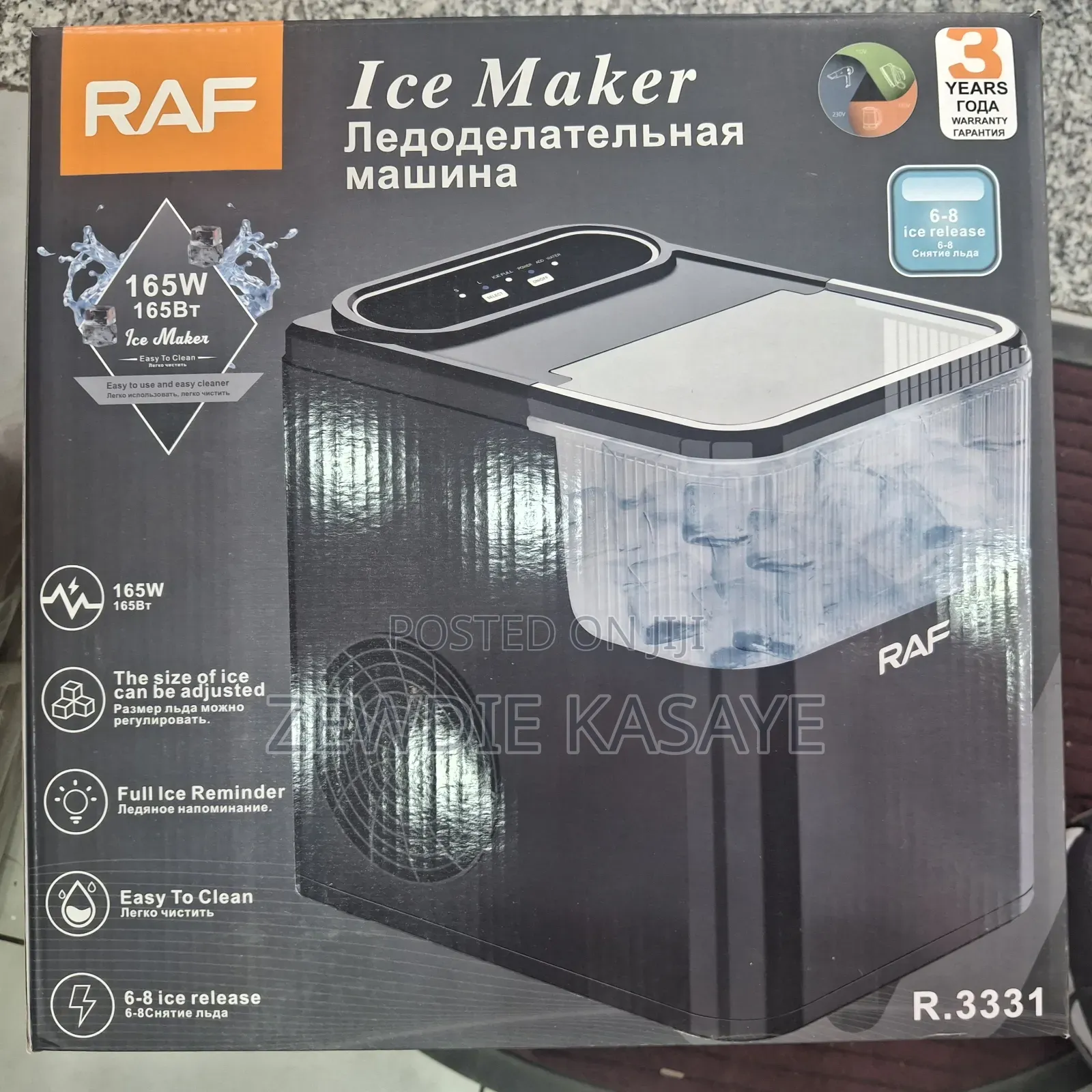 Raf Ice Maker Machine- R 3331