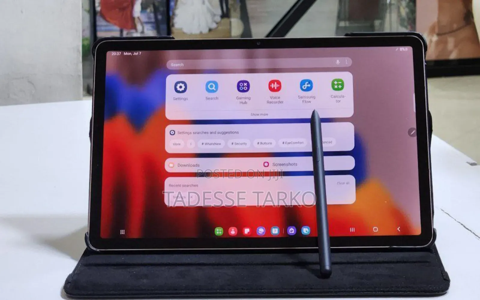 New Samsung Galaxy Tab S7 128 GB Silver