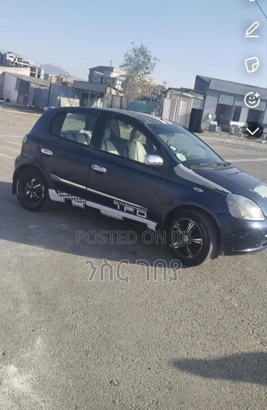 Toyota Vitz 1999 Blue