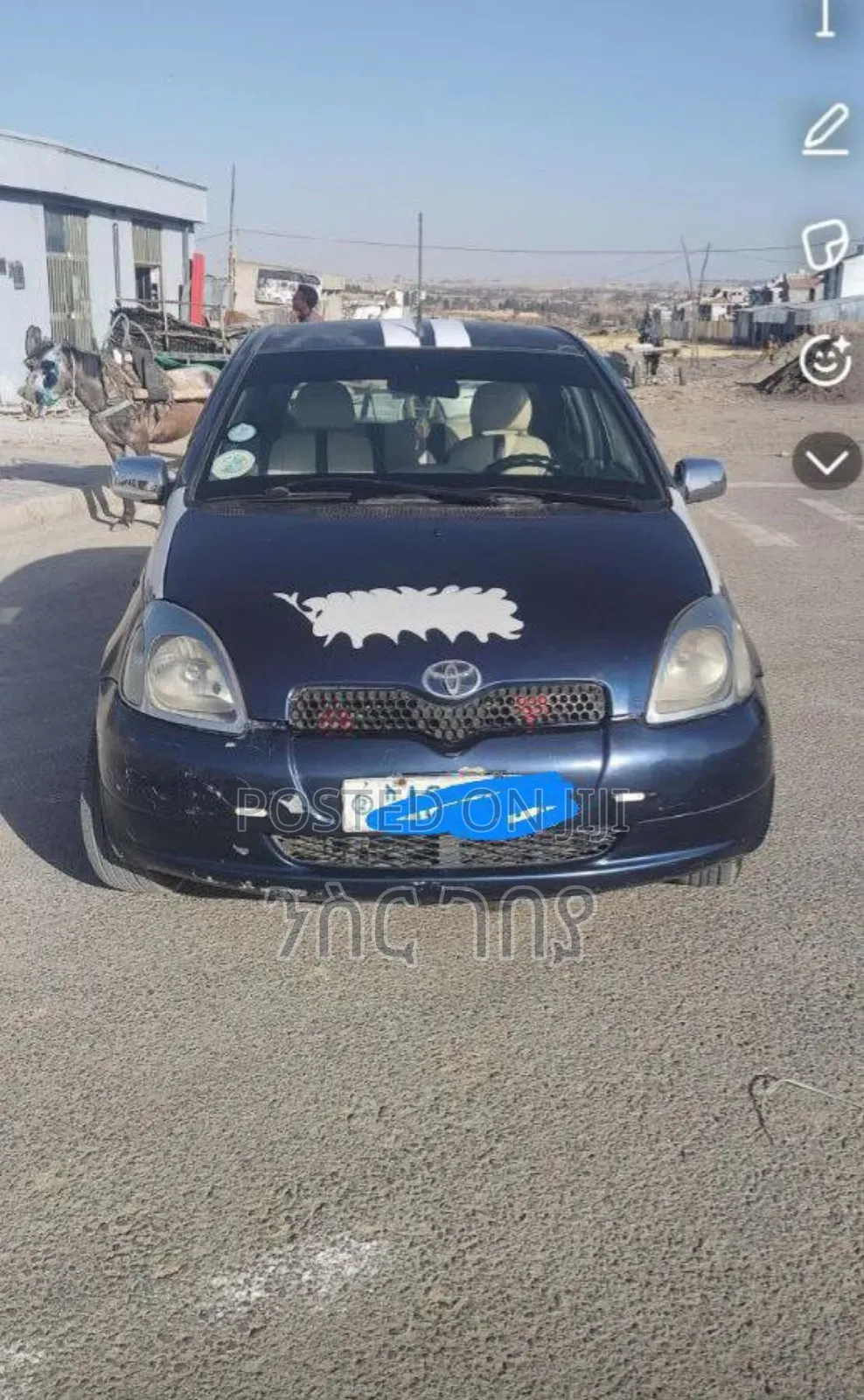 Toyota Vitz 1999 Blue