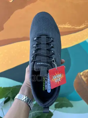 Skechers Wide Fit Black
