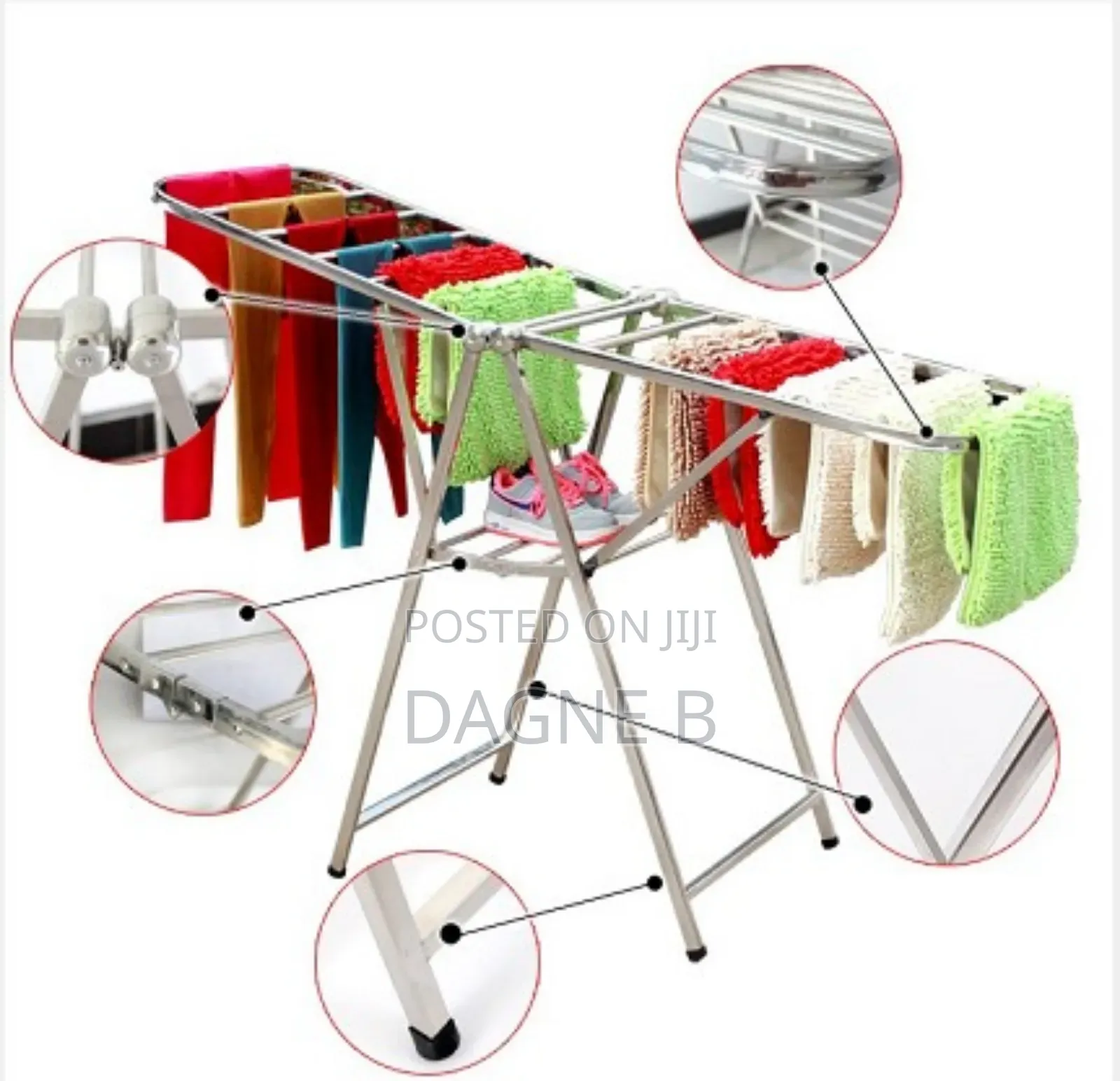 Stainless Steel Clothe Dryer የልብስ ማስጫ