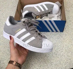 Adidas Originals Superstar 'Grey/White' Men's Shoes