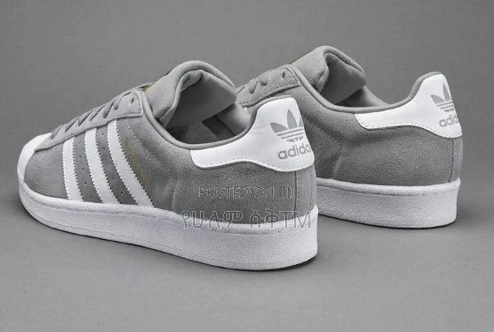 Adidas Originals Superstar 'Grey/White' Men's Shoes
