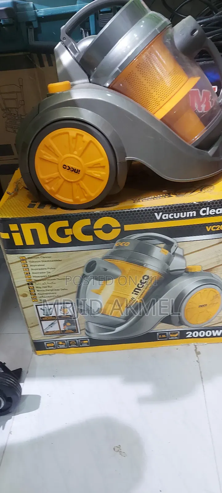Ingco Vc20258 Vacuum Cleaner 2000w