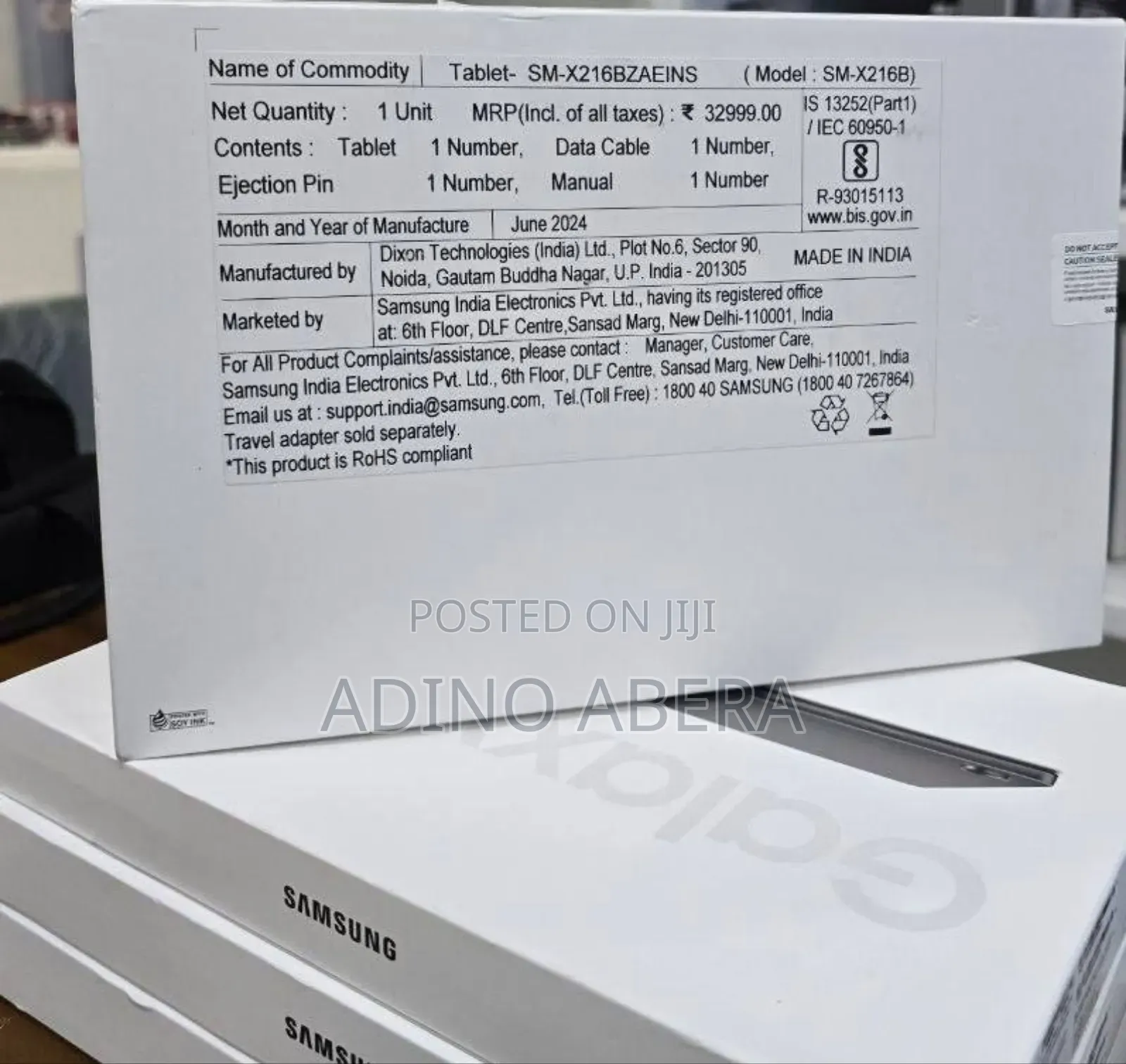 New Samsung Galaxy Tab A9+ 128 GB