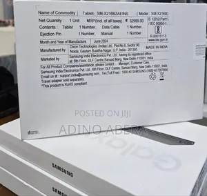 New Samsung Galaxy Tab A9+ 128 GB