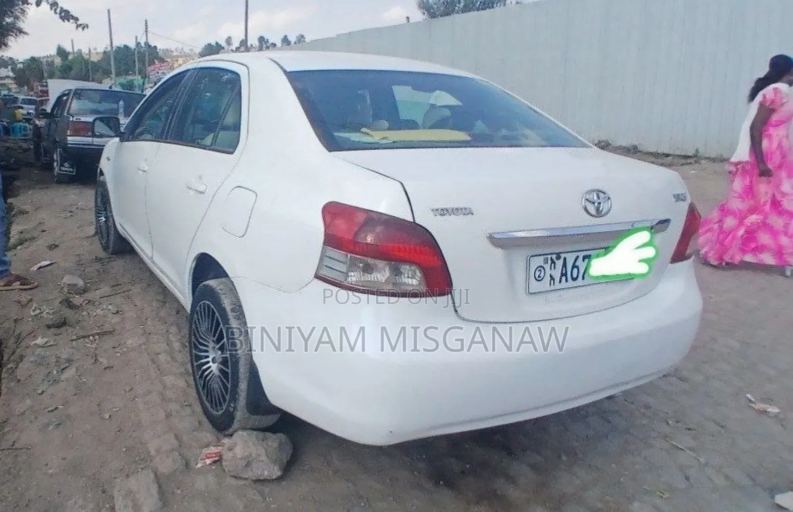 Toyota Yaris 2007 White