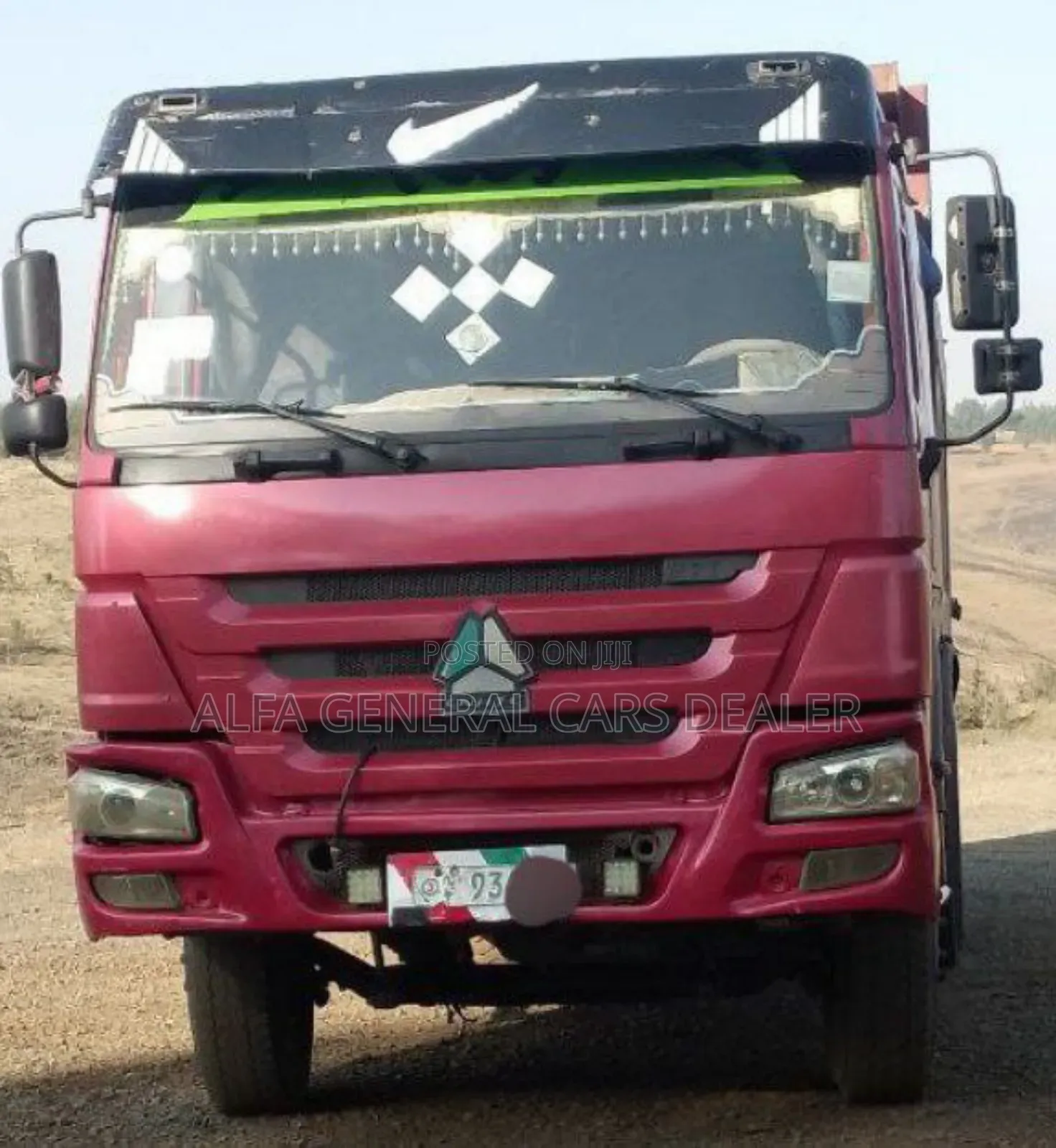 2017 ሞዴል ሲኖ ገልባጭ ታርጋ : 93 ሺ