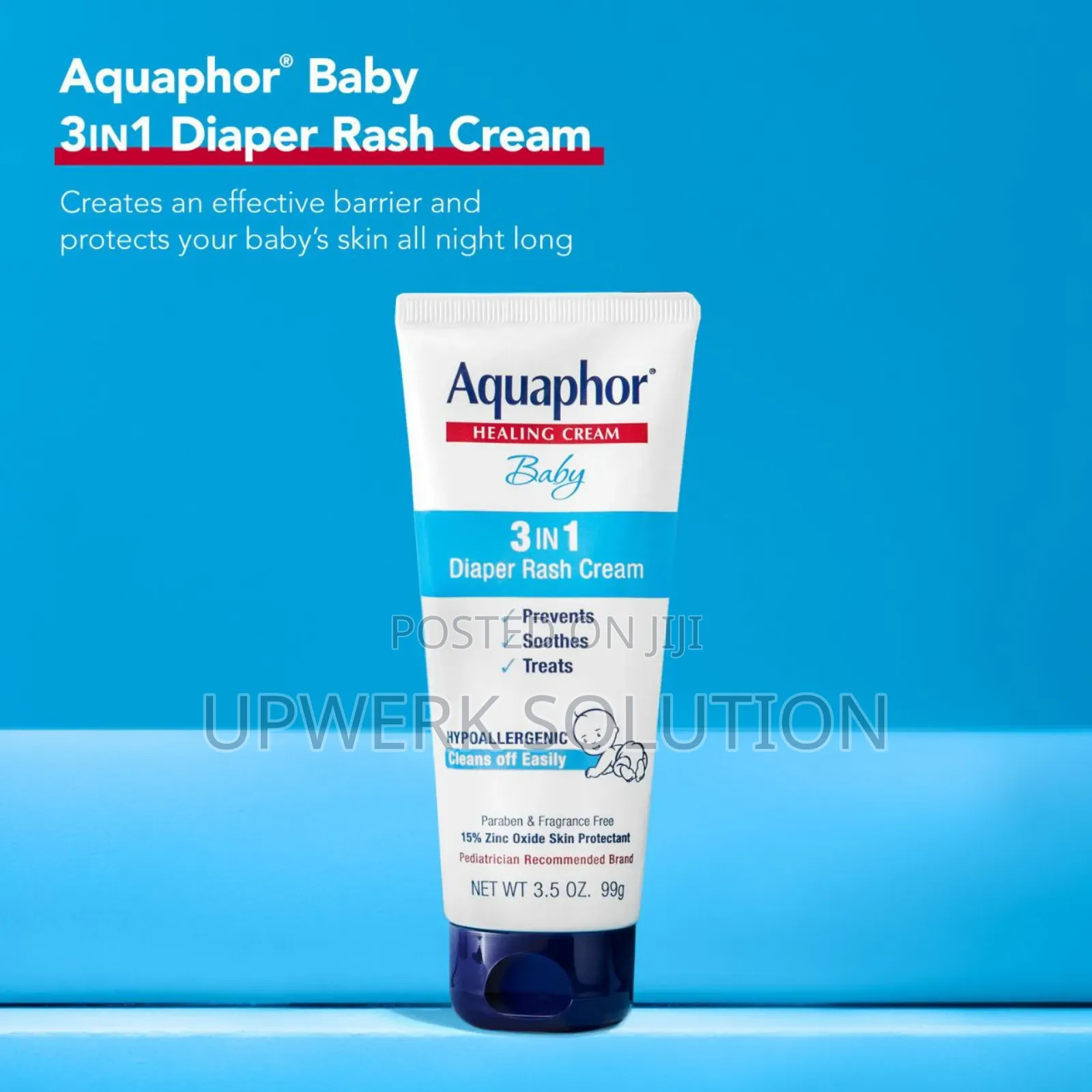 Aquaphor Healing Baby Cream – Diaper Rash Cream