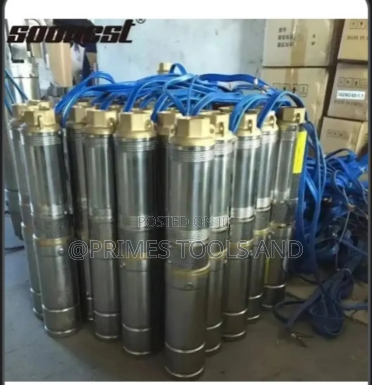 High-Quality Stainless Steel Submersible Water Pump.