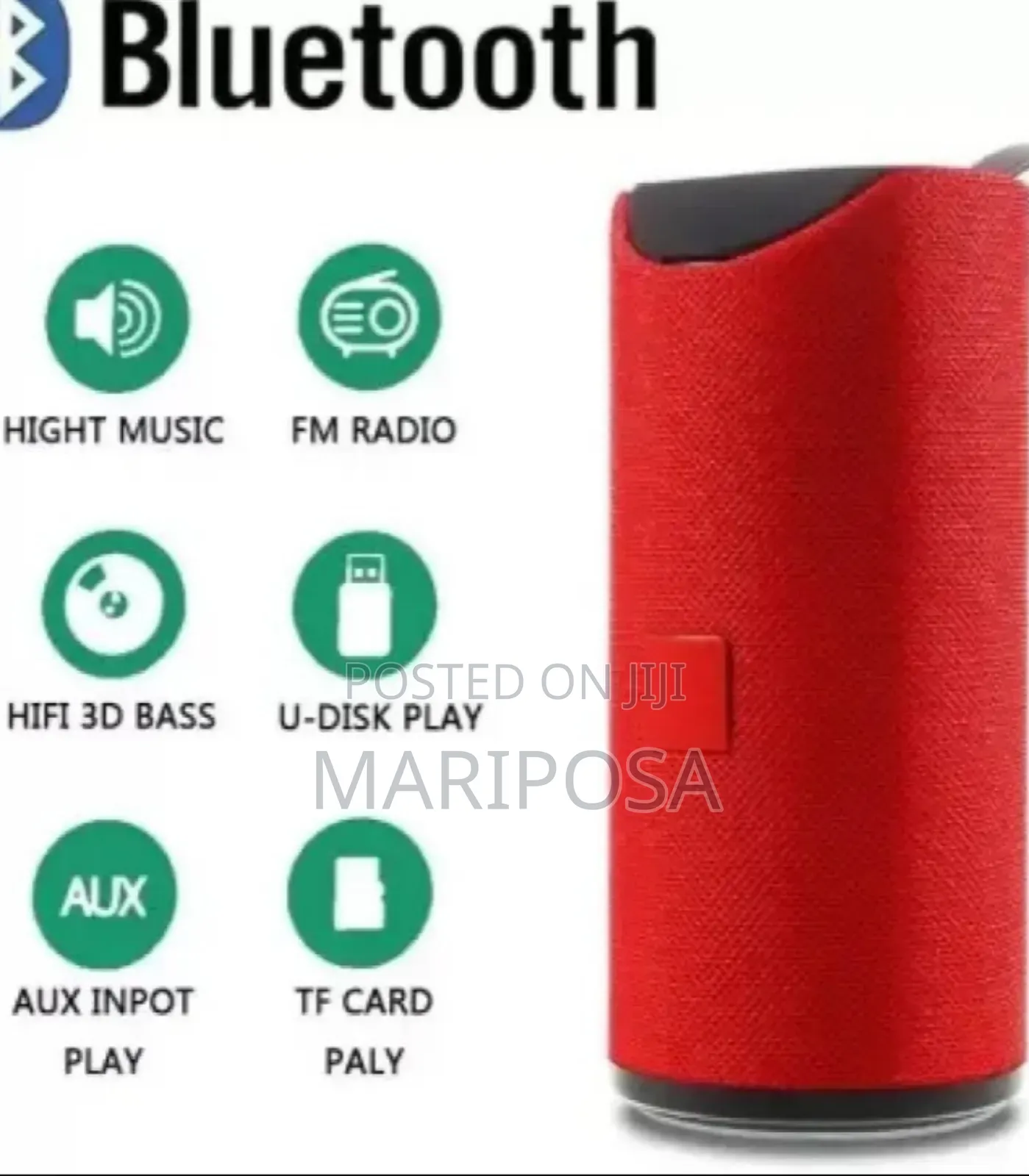Portable Wireless Bluetooth Speaker