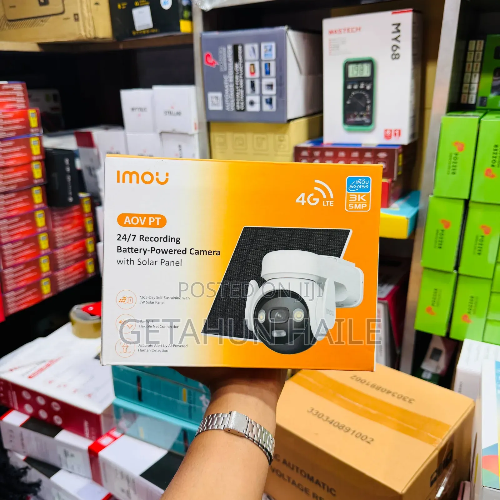 Imou Aov Pt Camera (4g Wifi Solar Camera)