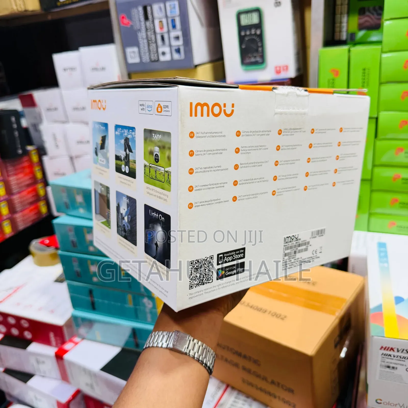 Imou Aov Pt Camera (4g Wifi Solar Camera)