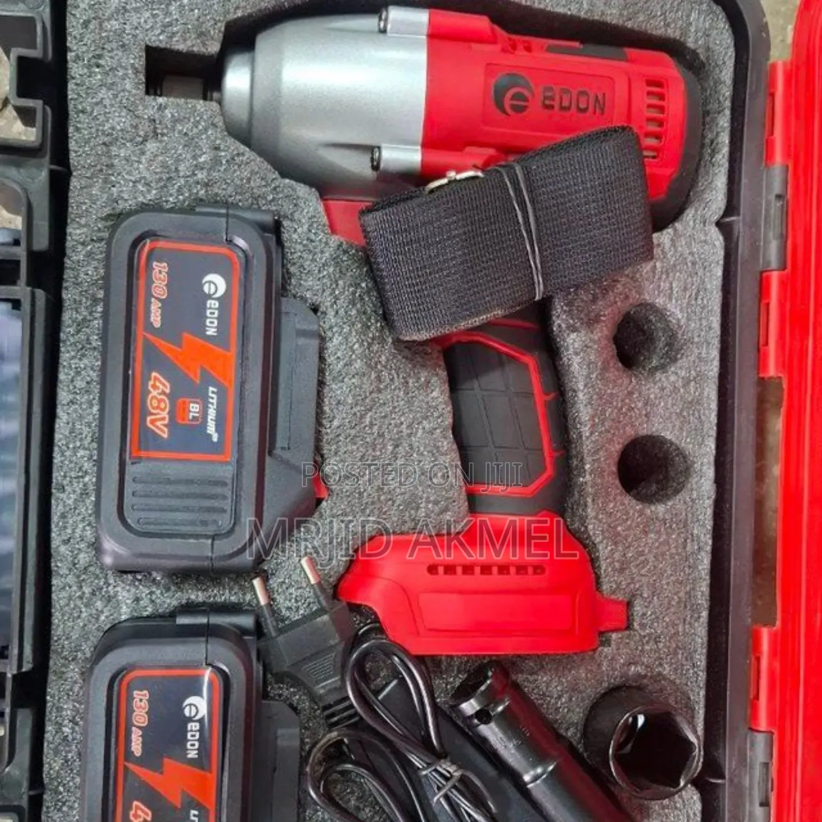 Edon Impact Wrench Charegbel 48v With Accessors