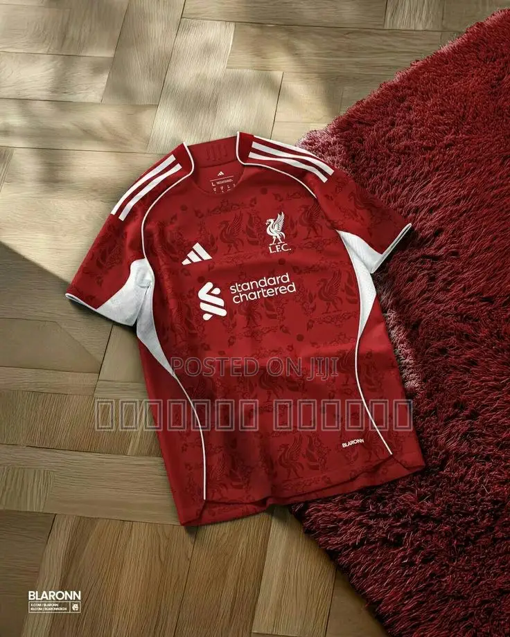 Brand New Liverpool Fc 2025/26 Jersey – All Sizes Available!
