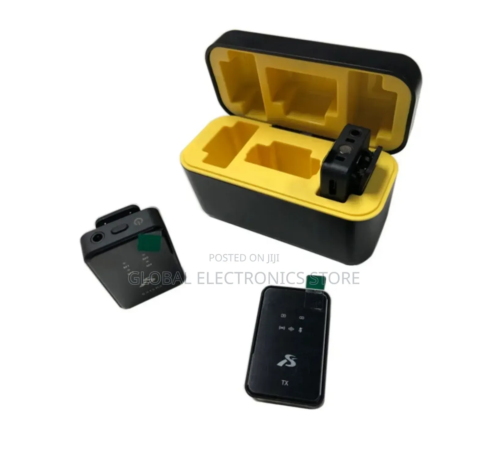 4 Microphone 4tx + 1 Rx Wireless Microphones Portable Lavalier Mic