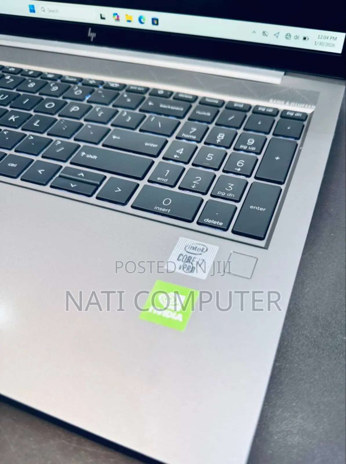 New Laptop HP 16GB Intel Core I7 SSD 512GB