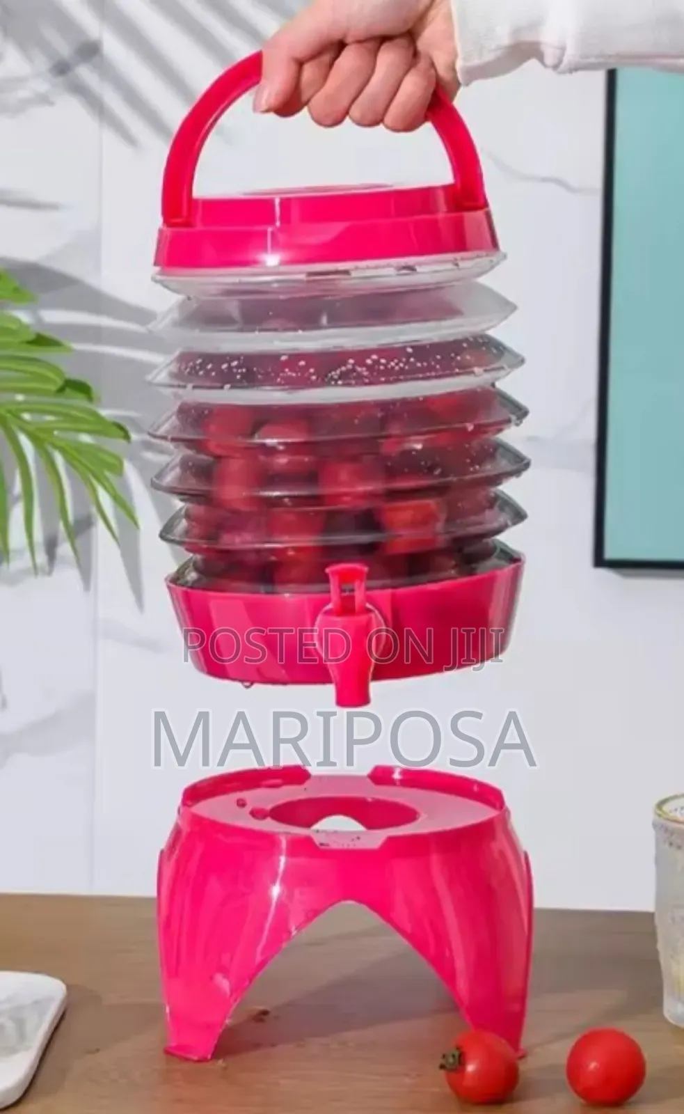 Collapsible Beverage Tub Dispenser